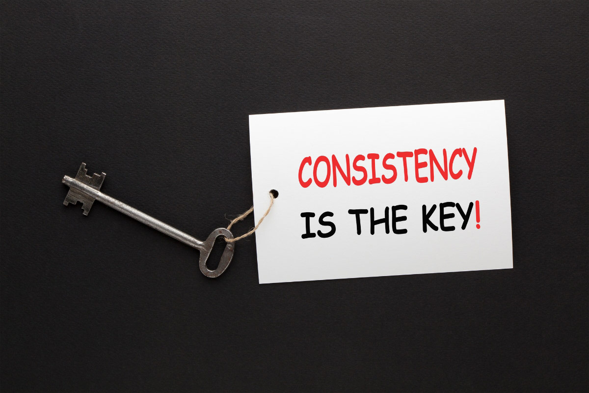 Key beside card reading consistency is the key representing standardized security across multiple locations.